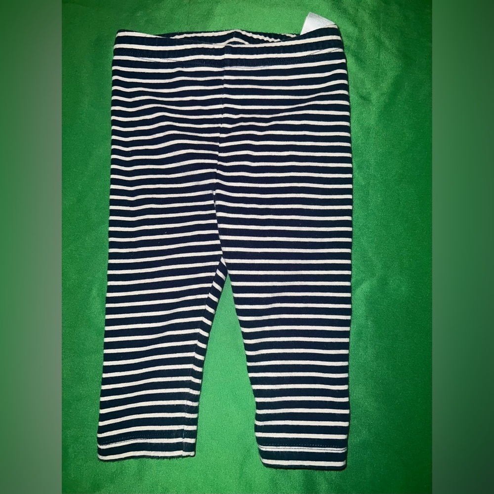 Classic Striped Kids Leggings size 3-6 months